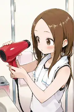 おかーさん・ヘアドライヤー壊れちゃった...