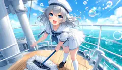 甲板モップ