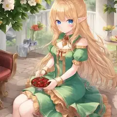 エルフの少女