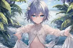 びしょびしょになっちゃった...///