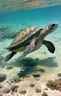 海亀と海