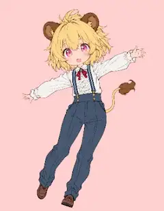 小さなライオン少年の勇気ある跳躍