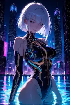 ハイネック水着
