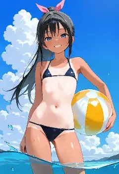 日焼けにビキニは健康にいい