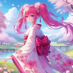 大正時代風の私♫　茜