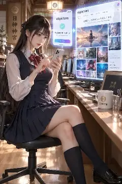 Aipictorsにユーザー登録する