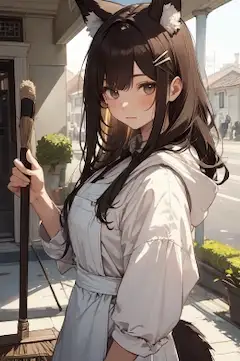 掃除婦は見ていた