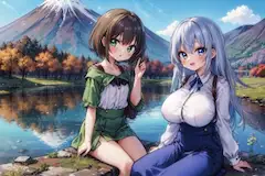 富士さんと日和さん