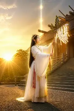 リアルな向津姫（天照大御神）
