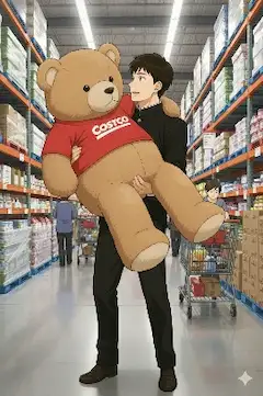 大きいテディベア