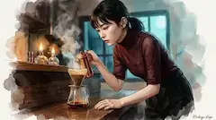 コーヒー ― 芳醇な香気と静寂の刻