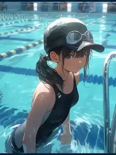 プール監視員