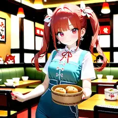 中華街の笑顔娘と秘密の点心
