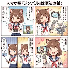 ジンバル解説４コマ