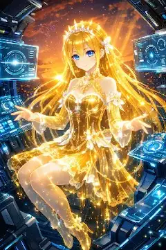 黄金の宇宙姫の覚醒