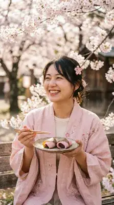 桜舞う春に甘いひと時を