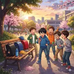 学校の帰り道