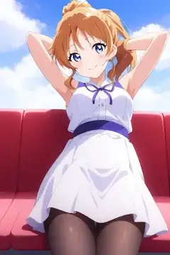 腋見せノースリーブ