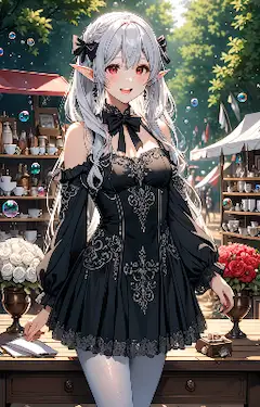 森のフリマ