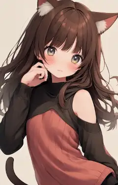 Catgirl Looks sweet