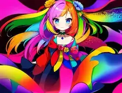 お花のカレイドスコープ