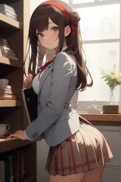 松村真美ちゃん・中等部3年生＠お題「リボン」