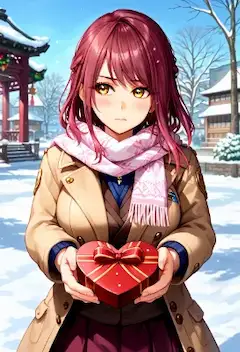あずささん　バレンタインデー