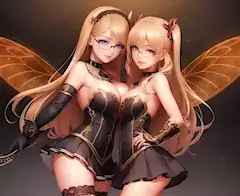 双子のダークフェアリー