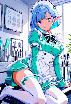 青の余白が室内の時間を澄ませる