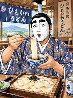 すすれないうどん