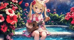 最近ウクレレの練習ができてないんだ…
