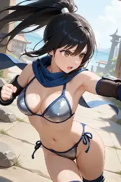 海を駆ける銀の戦姫