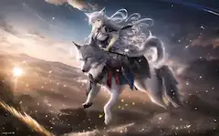 草原の狼