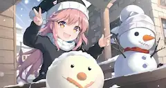 雪だるま + おまけ