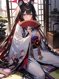和の色香【ブルアカ・孤坂ワカモ】