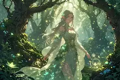 森の精霊が紡ぐ光の旋律