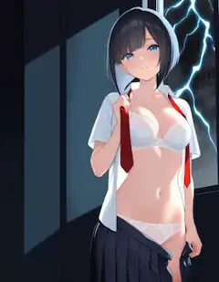 夏の夜の嵐