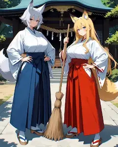 怒りっぽいのとニコニコなのと