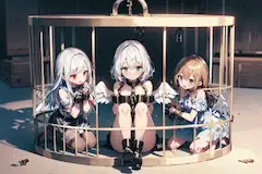 捕虜となった敵軍の天使