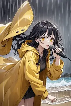 時を追うごとに雨・風が強まり、立っているのもやっとの状態です。