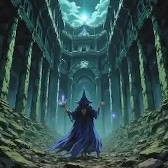 中庭の魔導師