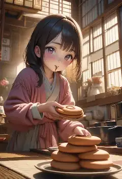 朝陽に溶ける甘いひとくち