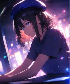 形から入る漫画家志望の少女