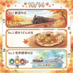 10/14 何の日①