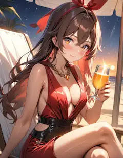 【原神】アンバー ドレス