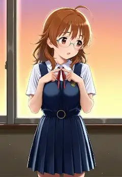 荒木比奈：制服