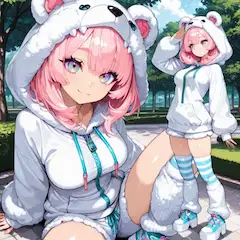 くまぱーかー…な残念品