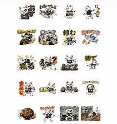 猫のMr.ごんた2 LINEスタンプ リリースされました♪
