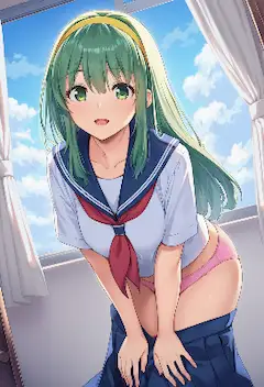 窓辺で訪れた予期せぬ瞬間