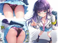 委員長エロい💕鞄のイタズラ